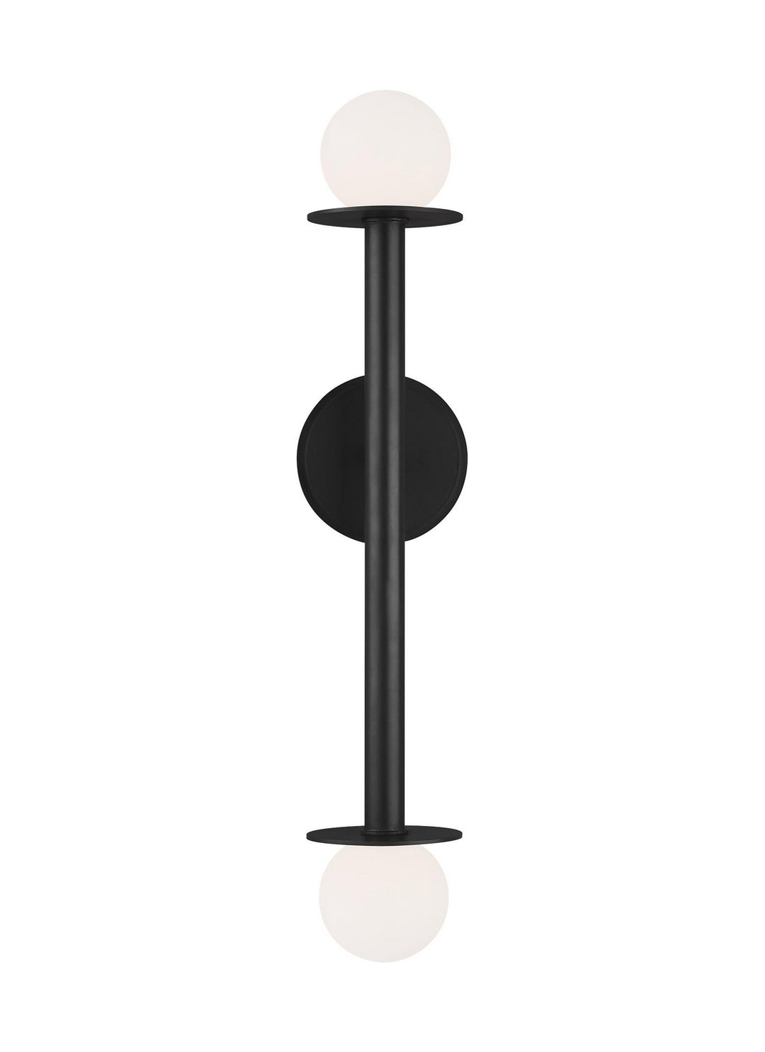 Visual Comfort Studio Canada - KWL1012MBK - Two Light Wall Sconce - Nodes - Midnight Black