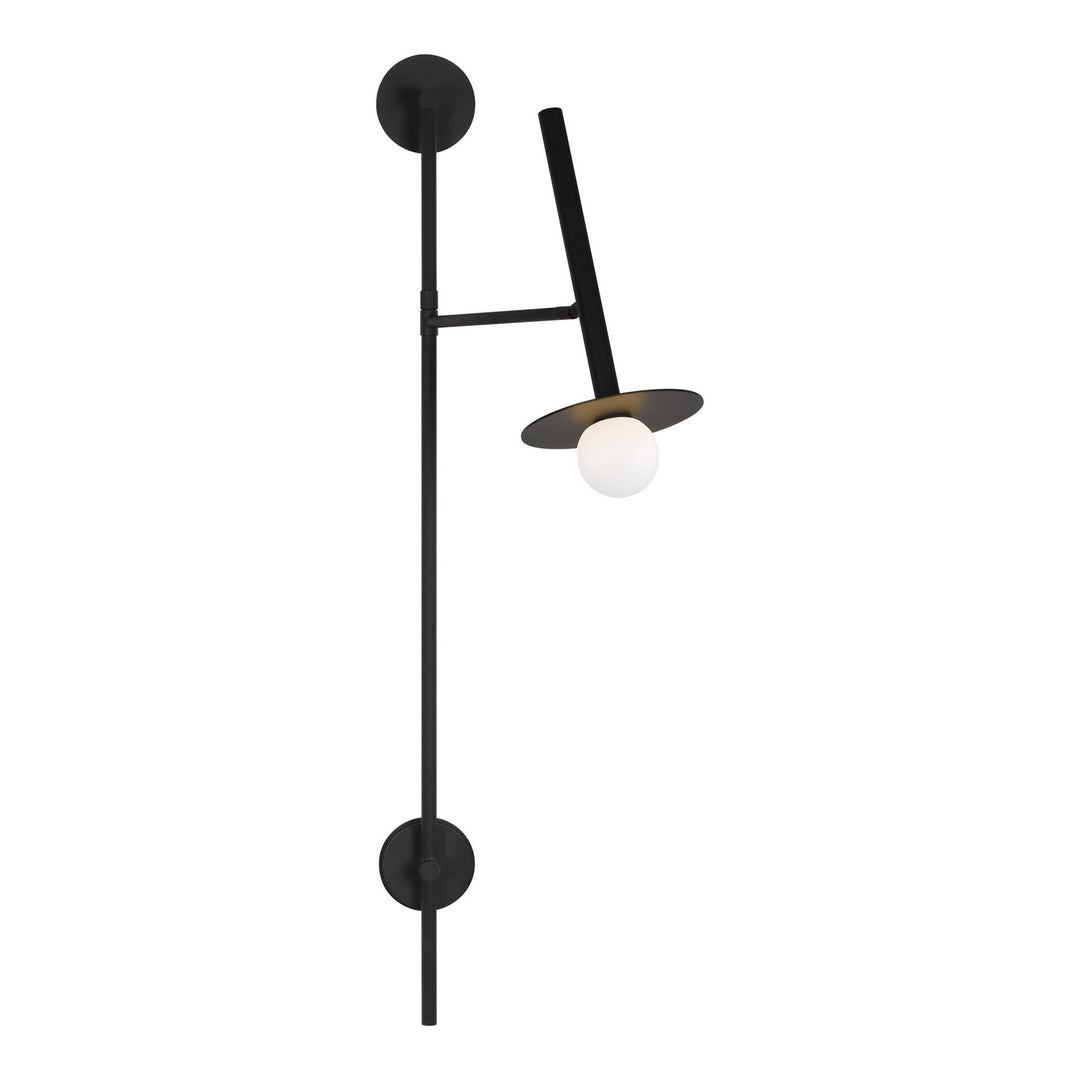Nodes One Light Wall Sconce in Midnight Black - available from The Lighting Shoppe, trusted by Canadian homeowners