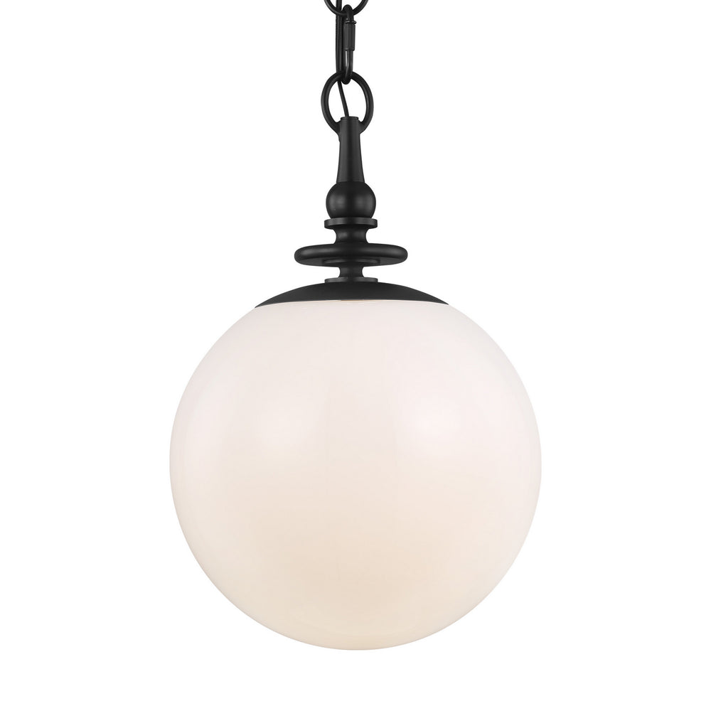 Visual Comfort Studio Canada - TP1031AI - One Light Pendant - Capri - Aged Iron