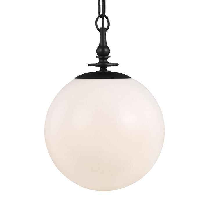 Visual Comfort Studio Canada - TP1041AI - One Light Pendant - Capri - Aged Iron