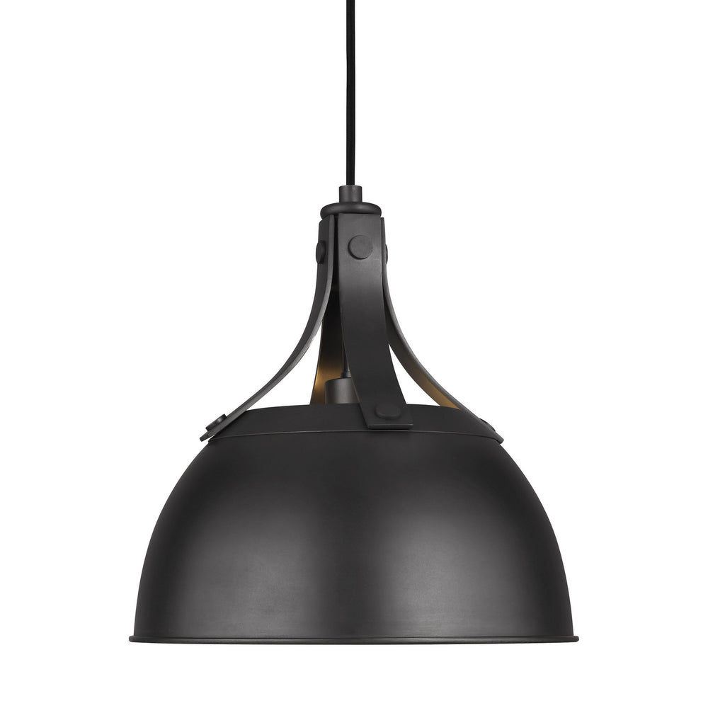Visual Comfort Studio Canada - TP1051AI - One Light Pendant - Logan - Aged Iron