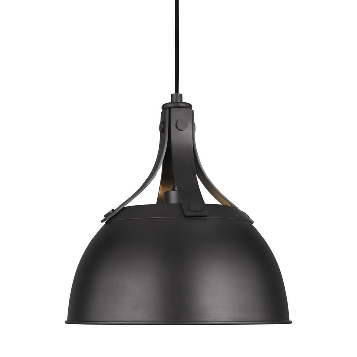 Visual Comfort Studio Canada - TP1051AI - One Light Pendant - Logan - Aged Iron