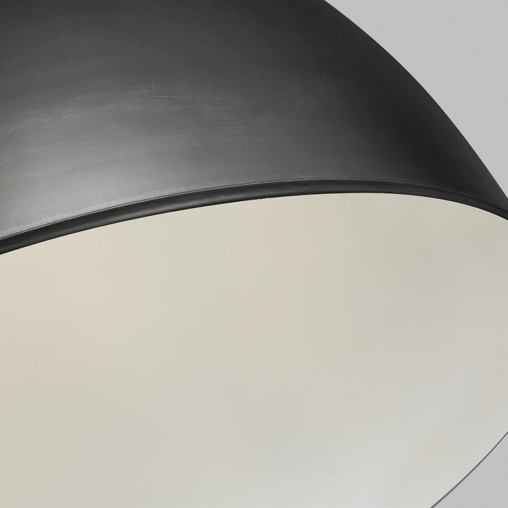 Visual Comfort Studio Canada - TP1051AI - One Light Pendant - Logan - Aged Iron