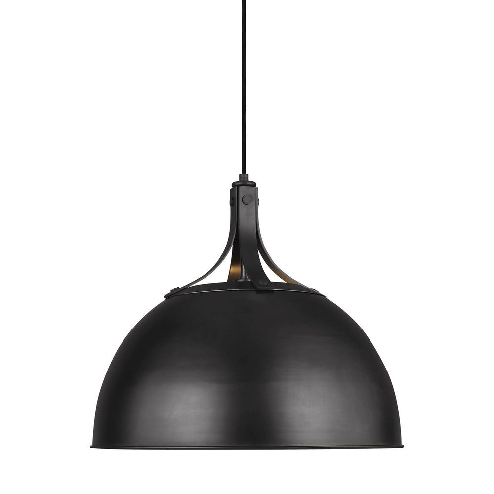Visual Comfort Studio Canada - TP1071AI - One Light Pendant - Logan - Aged Iron