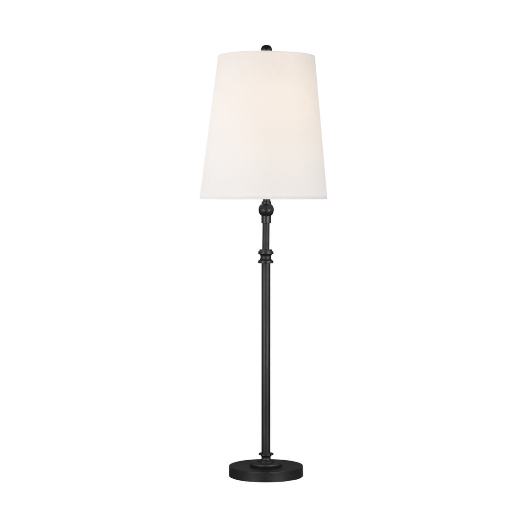 Capri One Light Table Lamp in Aged Iron - available from The Lighting Shoppe, trusted by Canadian homeowners
