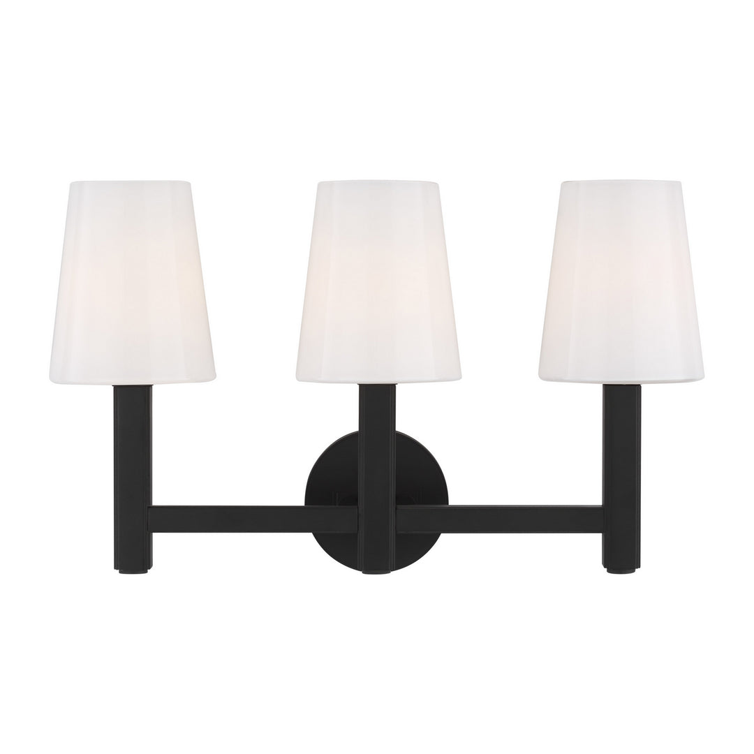 Visual Comfort Studio Canada - TV1133AI - Three Light Vanity - Logan - Aged Iron