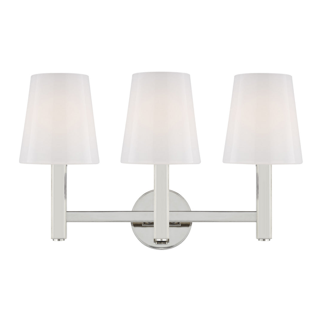 Visual Comfort Studio Canada - TV1133PN - Three Light Vanity - Logan - Polished Nickel