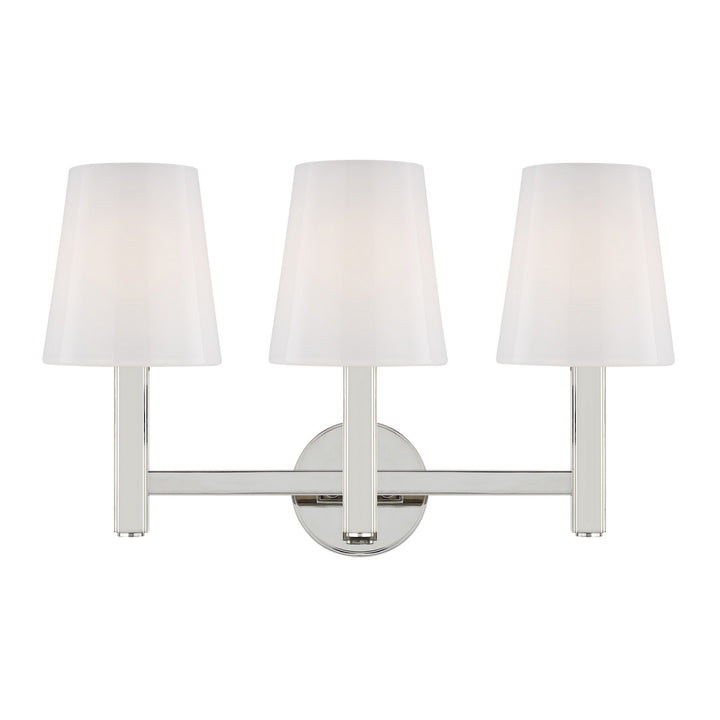 Visual Comfort Studio Canada - TV1133PN - Three Light Vanity - Logan - Polished Nickel