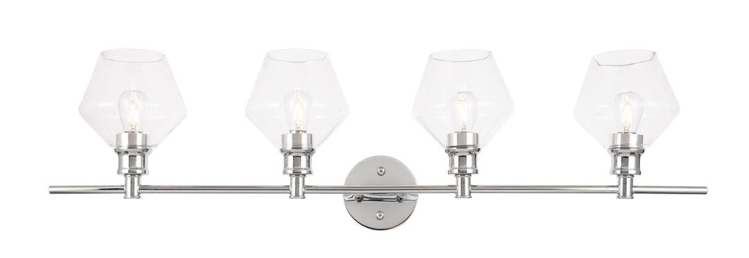Gene Four Light Wall Sconce in Chrome - available from The Lighting Shoppe, trusted by Canadian homeowners