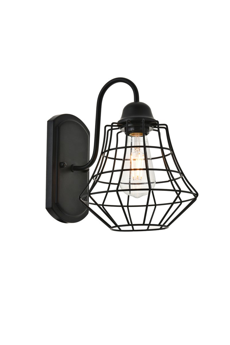 Candor One Light Wall Sconce in black - available from The Lighting Shoppe, trusted by Canadian homeowners