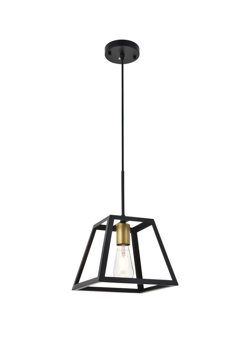 Resolute One Light Pendant in brass - available from The Lighting Shoppe, trusted by Canadian homeowners