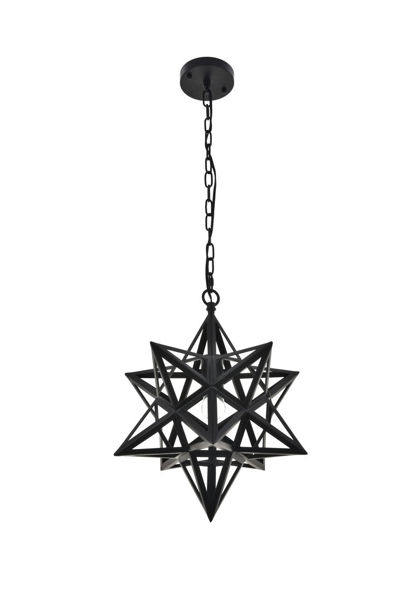 Nocturne One Light Pendant in black - available from The Lighting Shoppe, trusted by Canadian homeowners