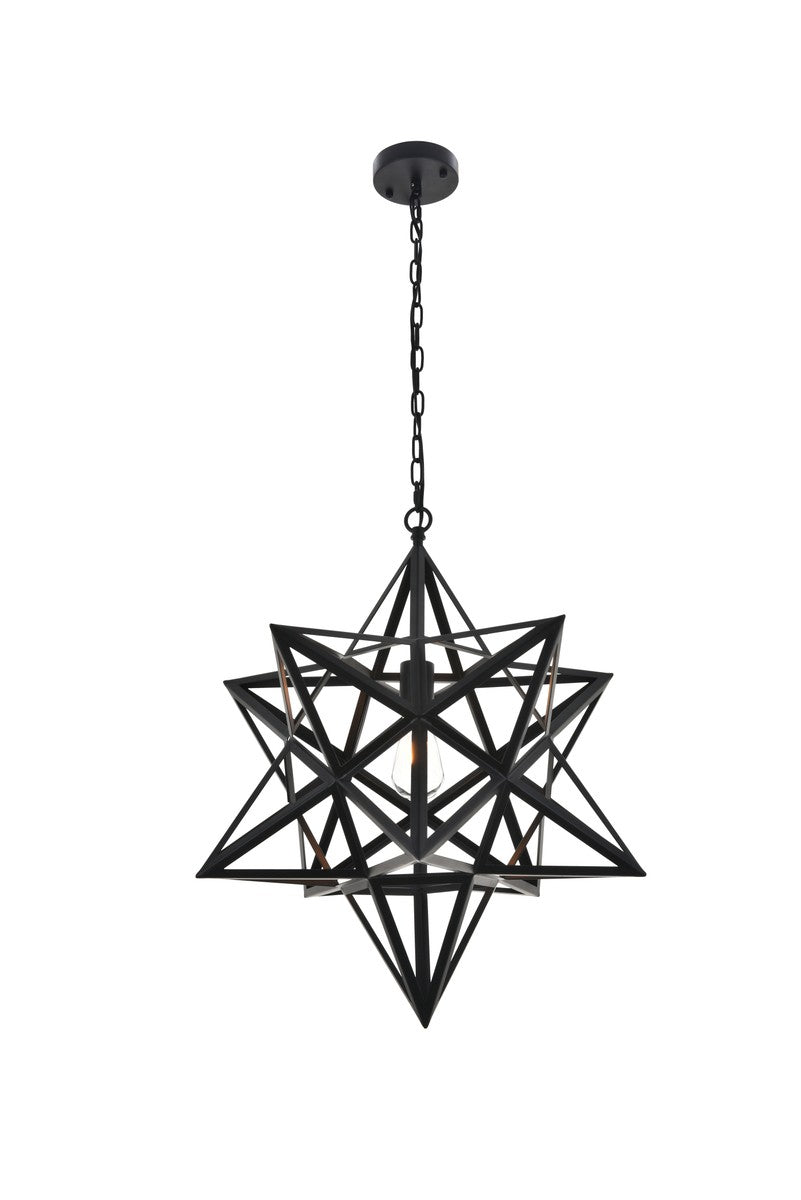 Nocturne One Light Pendant in black - available from The Lighting Shoppe, trusted by Canadian homeowners