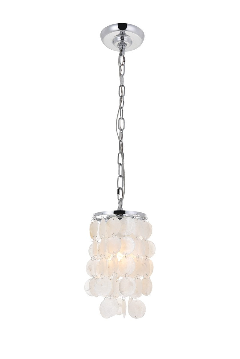 Selene One Light Pendant in Chrome - available from The Lighting Shoppe, trusted by Canadian homeowners