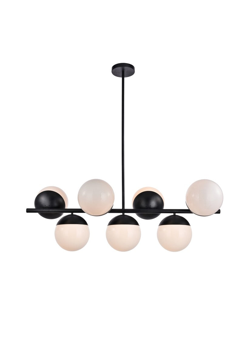 Eclipse Seven Light Pendant in Black - available from The Lighting Shoppe, trusted by Canadian homeowners