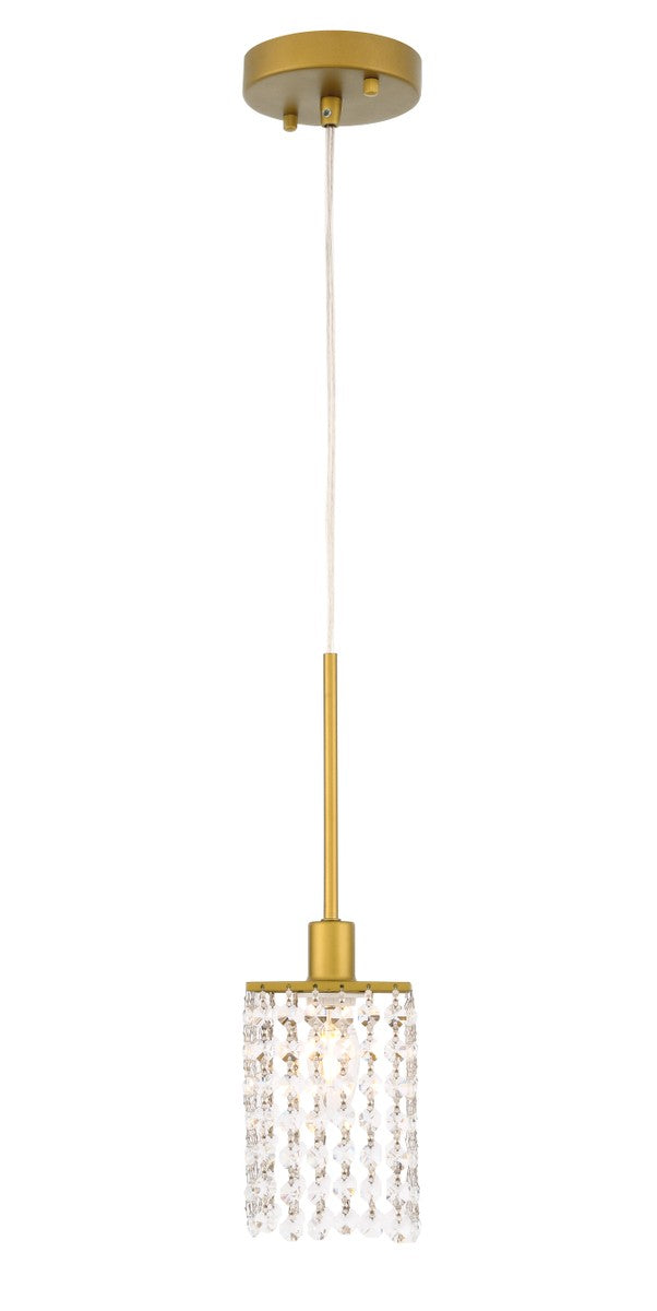 Taylor One Light Pendant in Brass - available from The Lighting Shoppe, trusted by Canadian homeowners