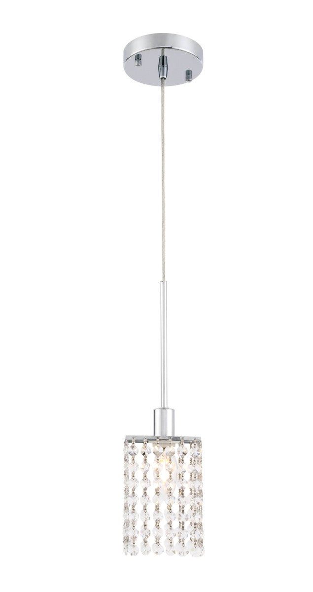 Taylor One Light Pendant in Chrome - available from The Lighting Shoppe, trusted by Canadian homeowners
