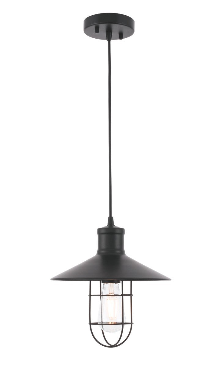 Flaneur One Light Pendant in Black - available from The Lighting Shoppe, trusted by Canadian homeowners