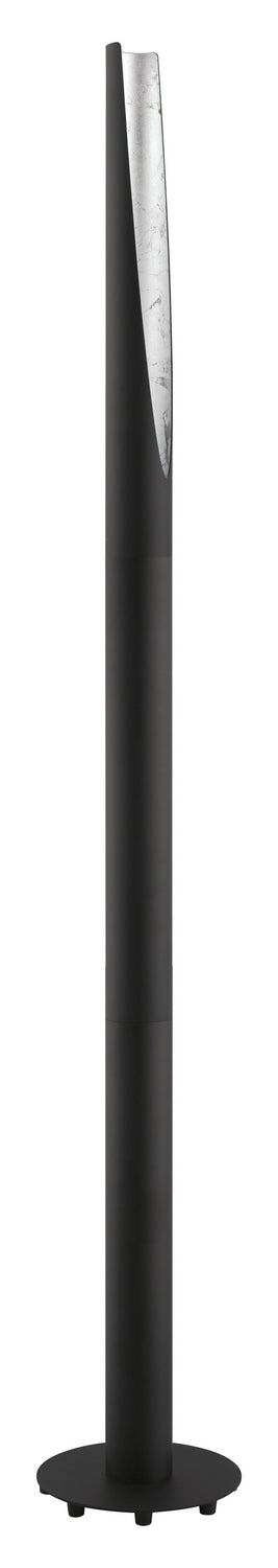 Barbotto LED Floor Lamp in Black/ Silver - available from The Lighting Shoppe, trusted by Canadian homeowners