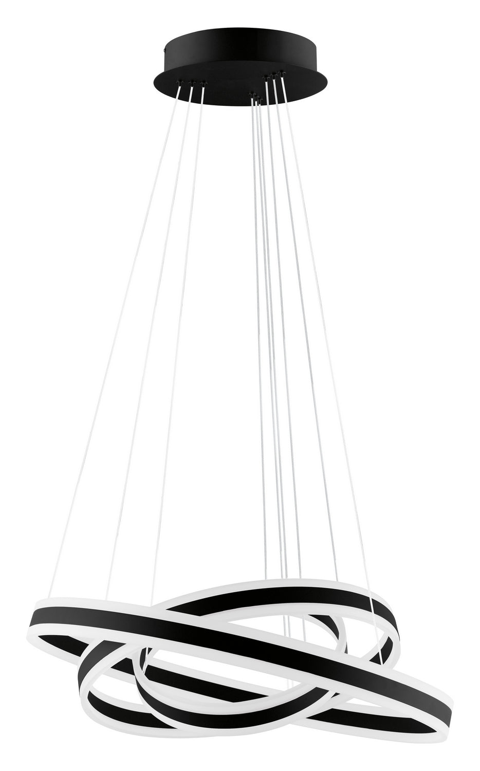 Tonarella LED Pendant in Black - available from The Lighting Shoppe, trusted by Canadian homeowners