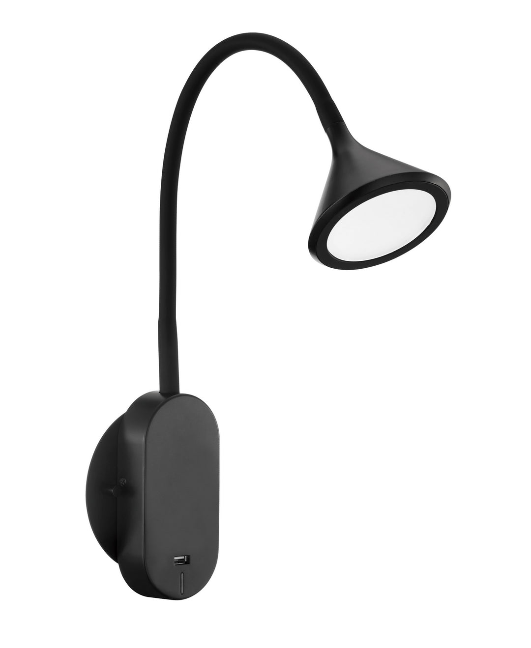 Ormond LED Wall Light in Matte Black - available from The Lighting Shoppe, trusted by Canadian homeowners