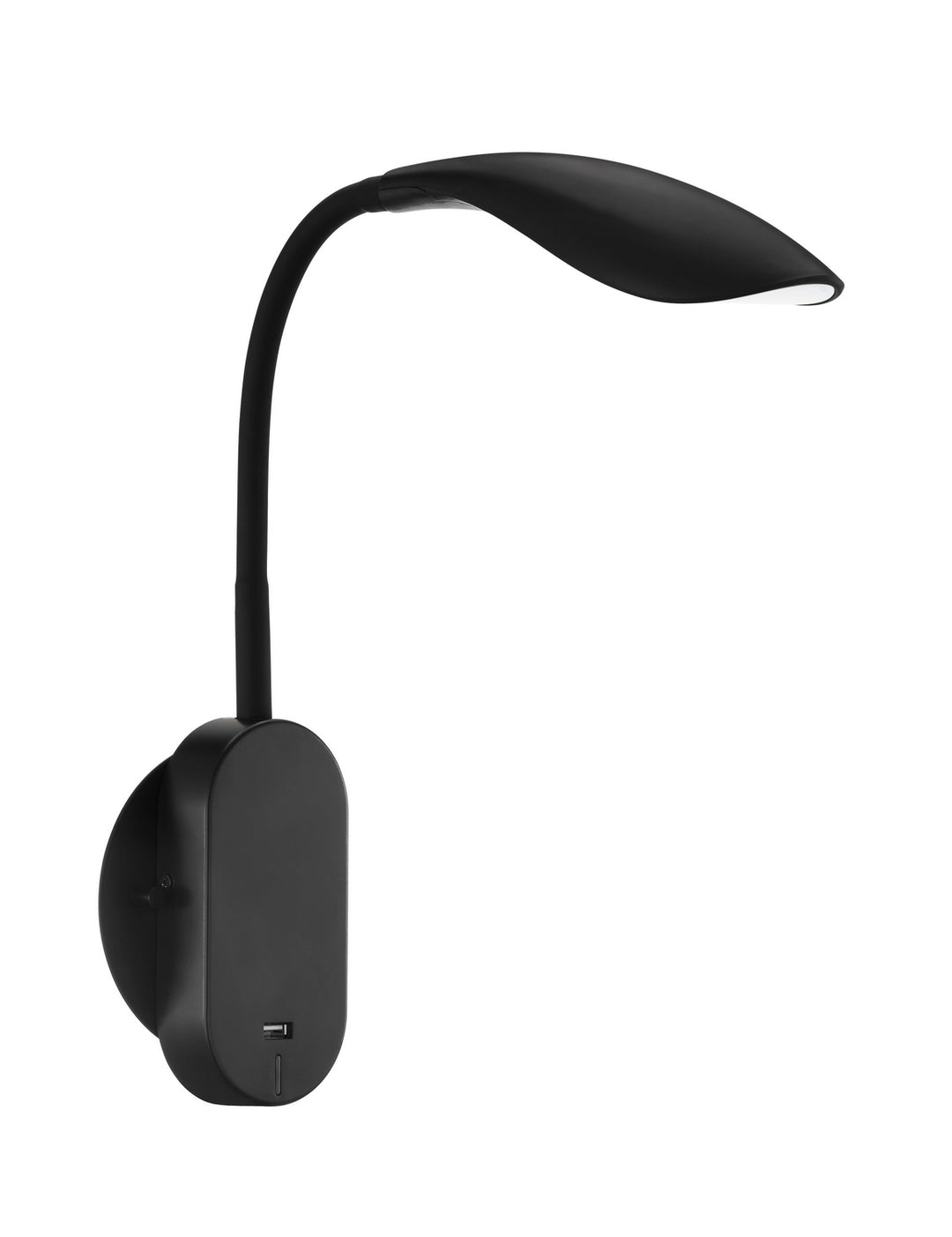 Dambera LED Wall Light in Matte Black - available from The Lighting Shoppe, trusted by Canadian homeowners