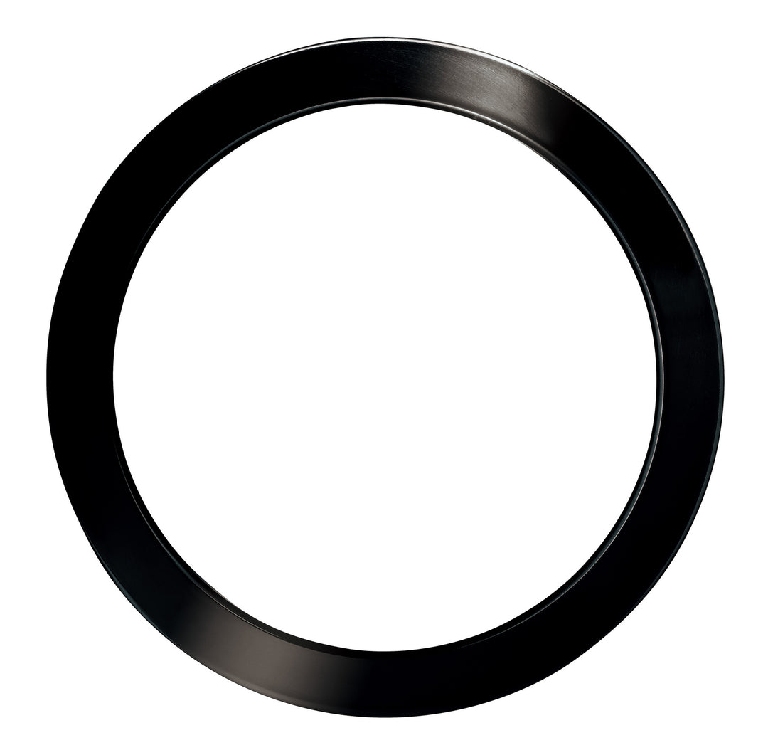 Trago Trim 5" Black Trim 5" in Black Chrome - available from The Lighting Shoppe, trusted by Canadian homeowners