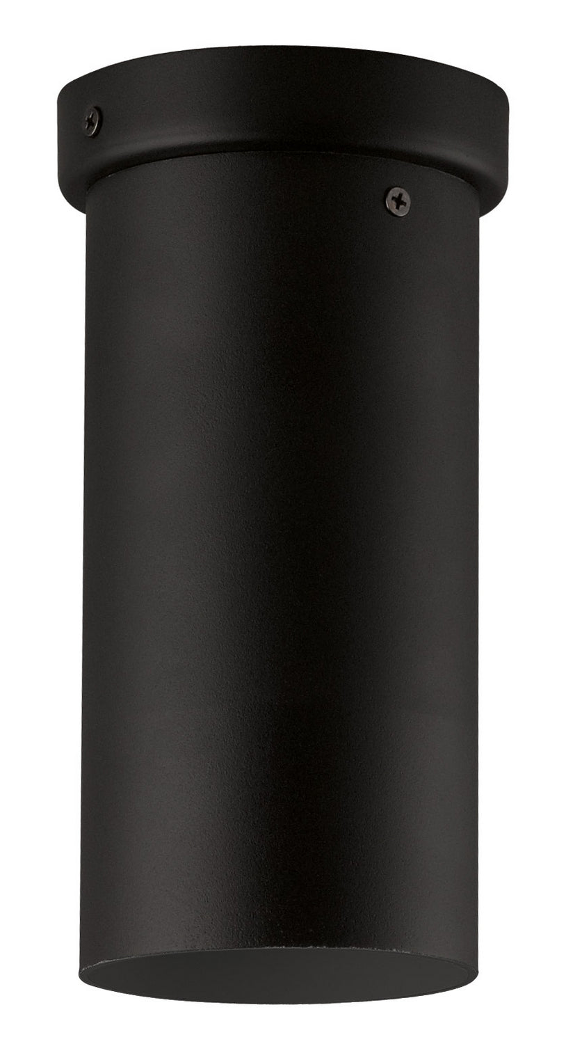 Tortoreto One Light Ceiling Mount in Matte Black - available from The Lighting Shoppe, trusted by Canadian homeowners