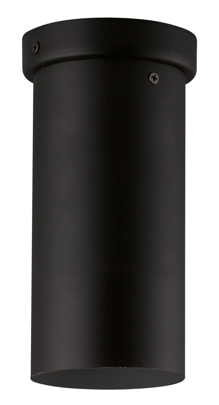 Tortoreto One Light Ceiling Mount in Matte Black - available from The Lighting Shoppe, trusted by Canadian homeowners