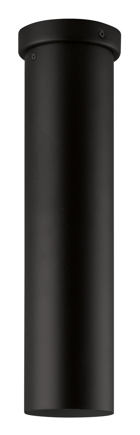 Tortoreto One Light Ceiling Mount in Matte Black - available from The Lighting Shoppe, trusted by Canadian homeowners