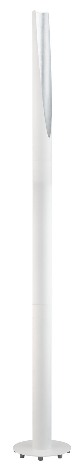 Barbotto LED Floor Lamp in Black & Silver - available from The Lighting Shoppe, trusted by Canadian homeowners