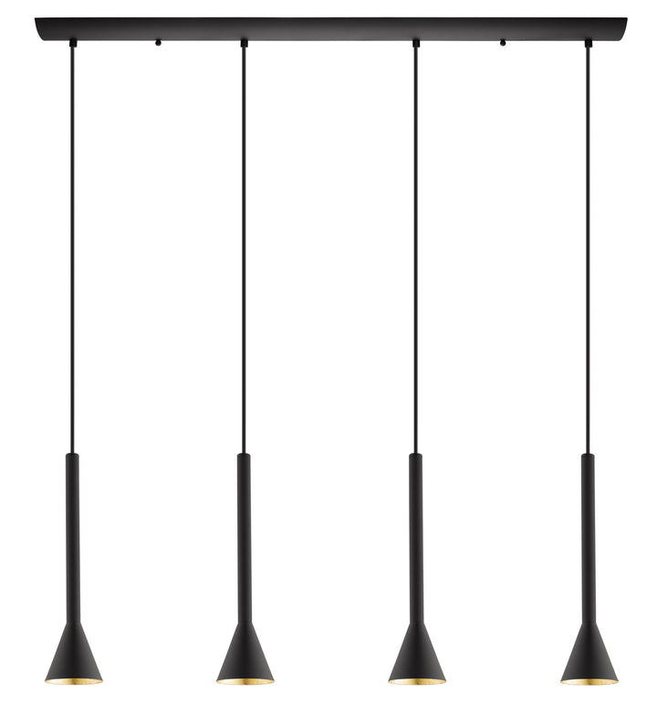 Cortaderas LED Pendant in Matte Black - available from The Lighting Shoppe, trusted by Canadian homeowners