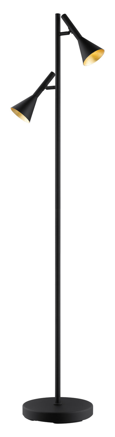Cortaderas LED Floor Lamp in Black - available from The Lighting Shoppe, trusted by Canadian homeowners