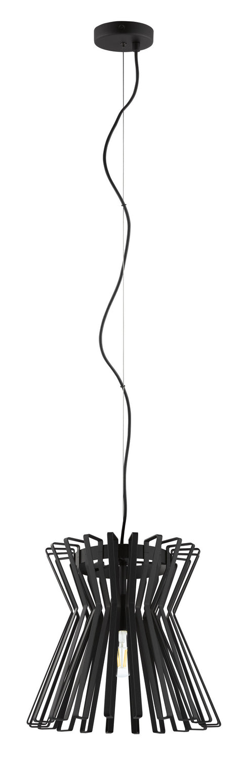 Locubin One Light Pendant in Black - available from The Lighting Shoppe, trusted by Canadian homeowners