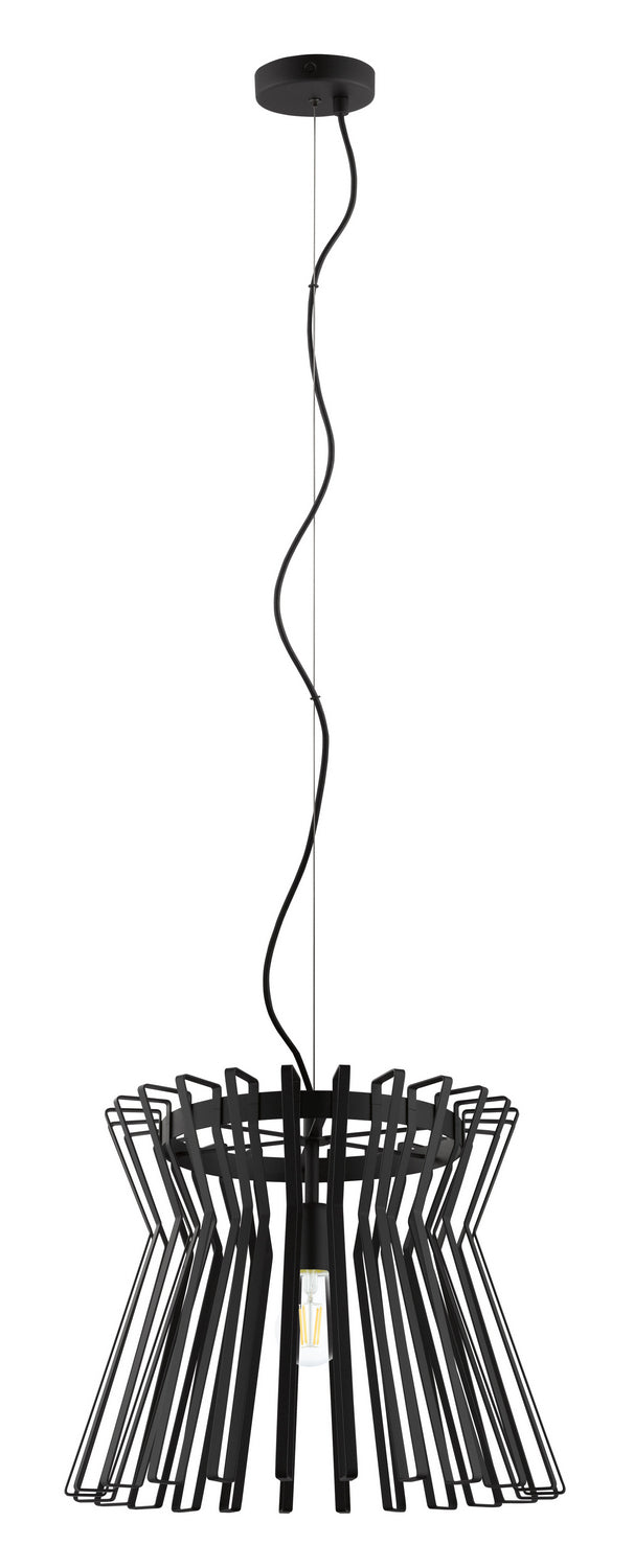 Locubin One Light Pendant in Black - available from The Lighting Shoppe, trusted by Canadian homeowners