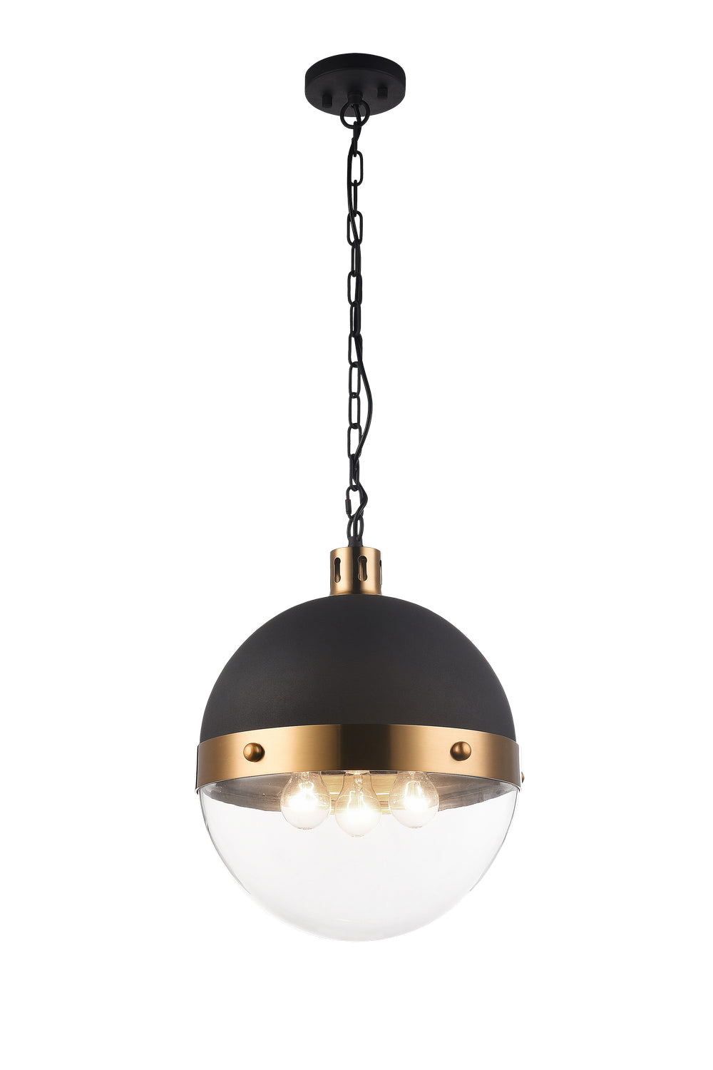 Torino Three Light Pendant in Aged Gold Brass - available from The Lighting Shoppe, trusted by Canadian homeowners
