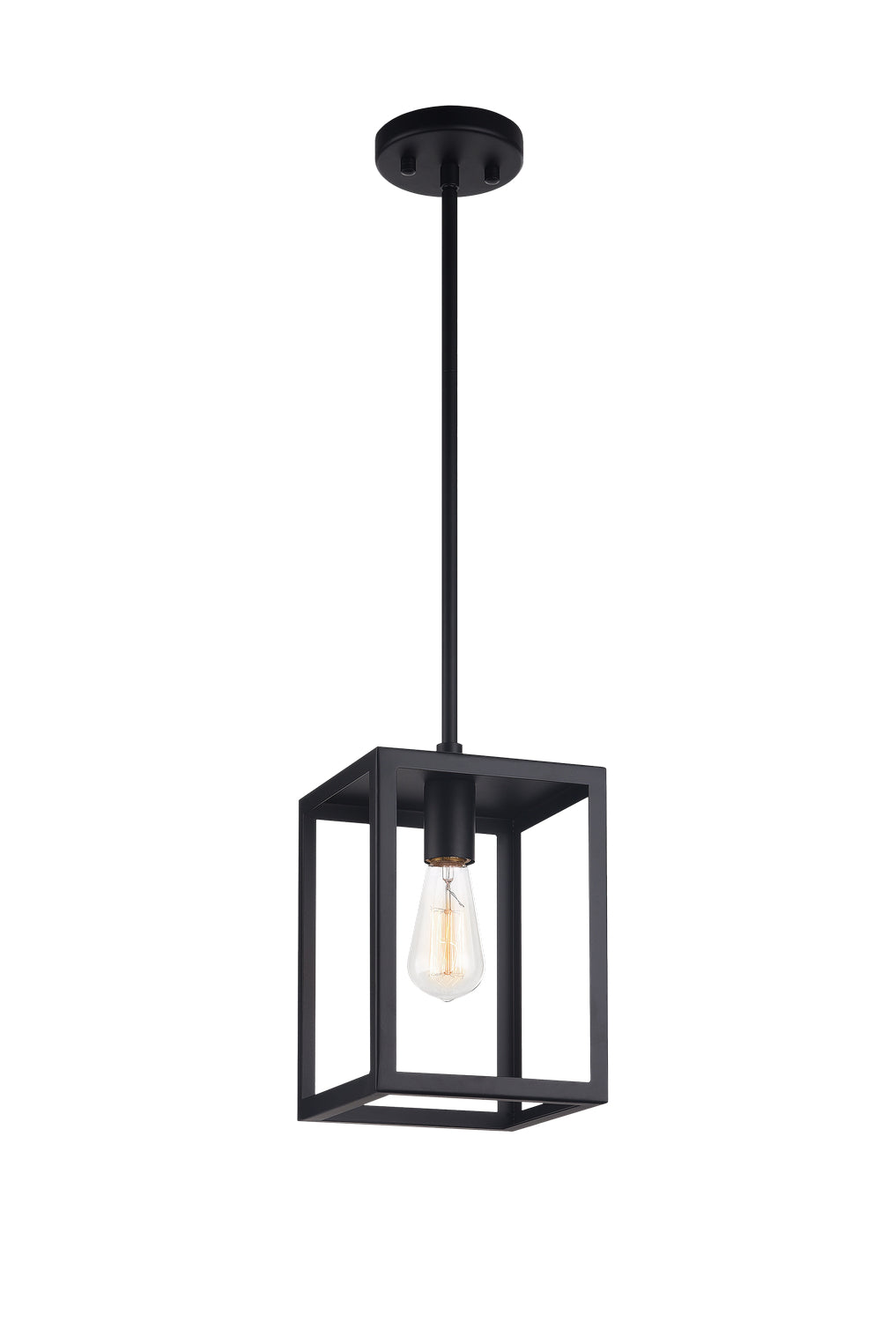 Flare One Light Pendant in Black - available from The Lighting Shoppe, trusted by Canadian homeowners