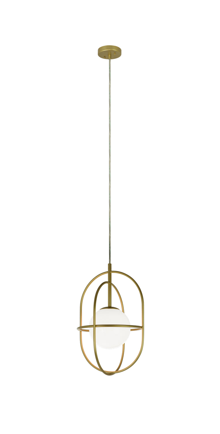 Eclipse One Light Pendant in Gold - available from The Lighting Shoppe, trusted by Canadian homeowners