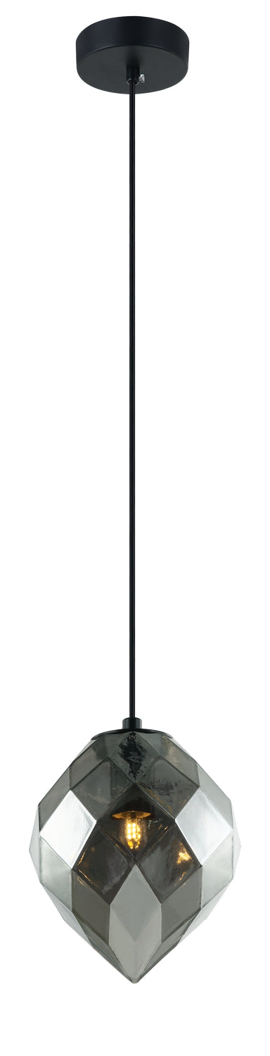 Gemma One Light Pendant in Smoke - available from The Lighting Shoppe, trusted by Canadian homeowners