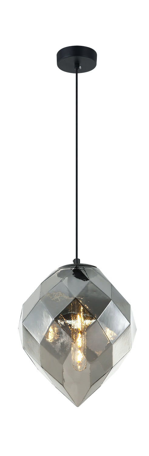 Gemma One Light Pendant in Smoke - available from The Lighting Shoppe, trusted by Canadian homeowners