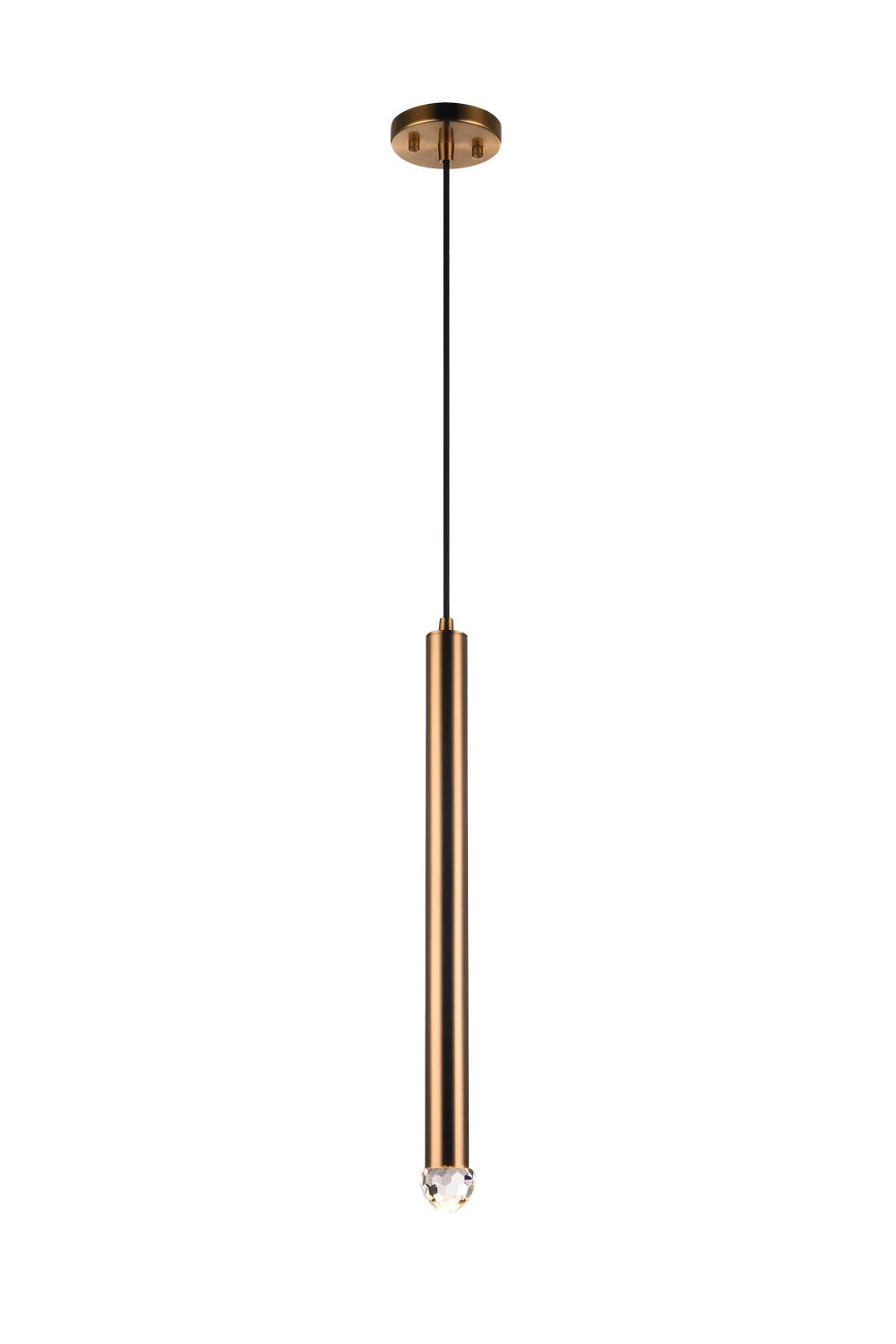 Reign LED Pendant in Aged Gold Brass - available from The Lighting Shoppe, trusted by Canadian homeowners
