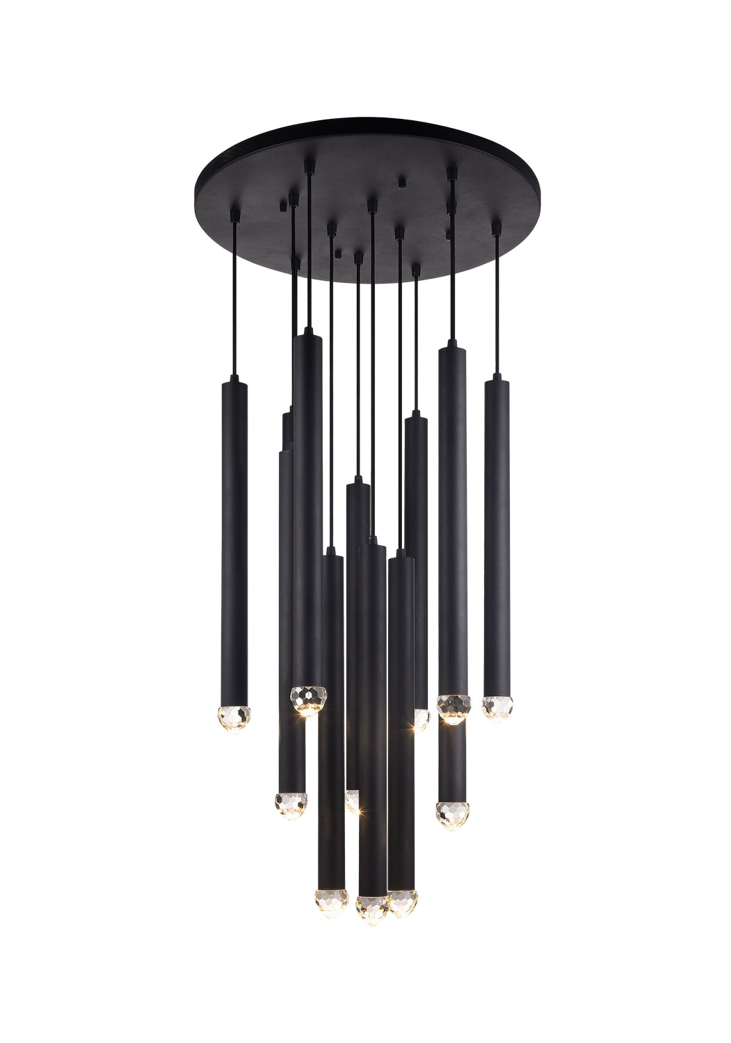 Reign LED Pendant in Matte Black - available from The Lighting Shoppe, trusted by Canadian homeowners