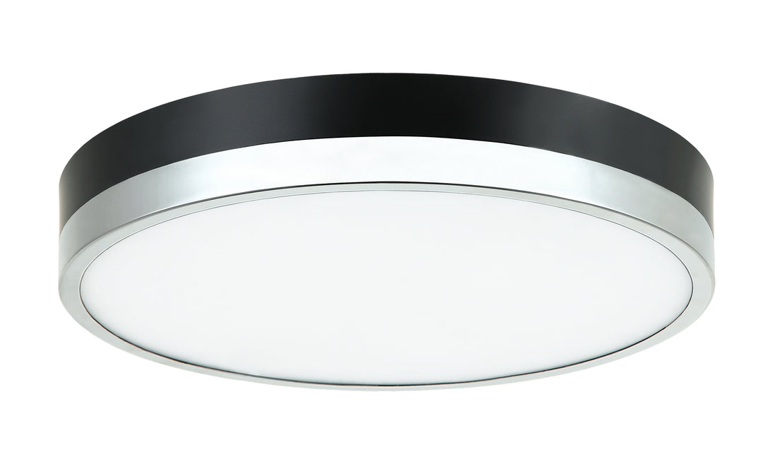 Matteo Canada - M15301BKCH - LED Flush Mount - Tone - Black & Chrome