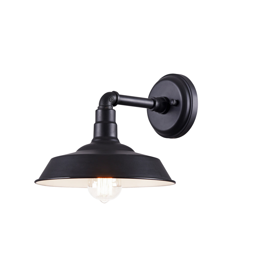 Scacchi One Light Wall Sconce in Dark Grey - available from The Lighting Shoppe, trusted by Canadian homeowners