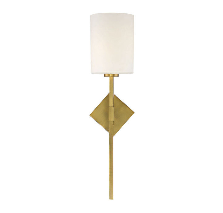 Savoy House - 9-0902-1-322 - One Light Wall Sconce - Destin - Warm Brass