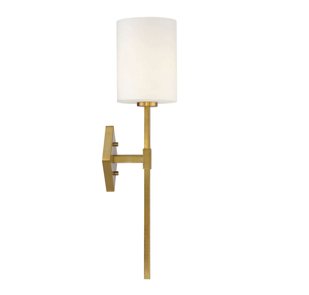 Savoy House - 9-0902-1-322 - One Light Wall Sconce - Destin - Warm Brass