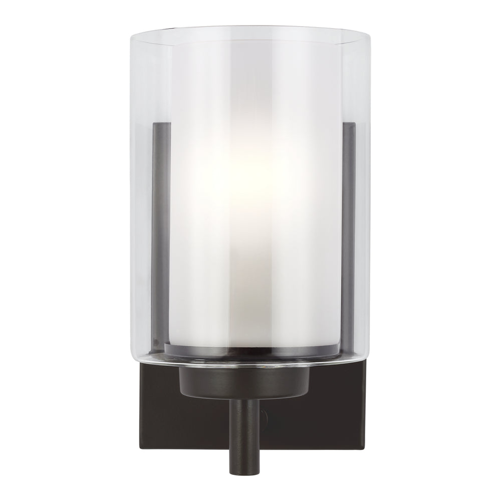 Generation Lighting Canada - 4137301-710 - One Light Wall / Bath Sconce - Elmwood Park - Bronze