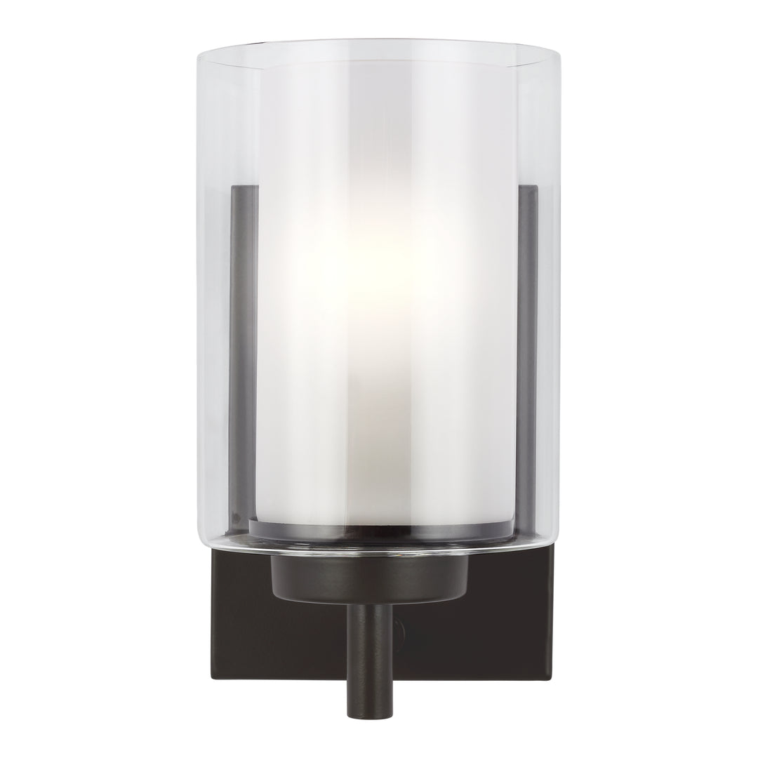 Generation Lighting Canada - 4137301-710 - One Light Wall / Bath Sconce - Elmwood Park - Bronze