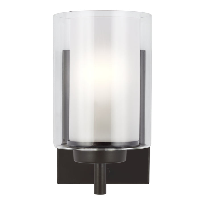 Generation Lighting Canada - 4137301-710 - One Light Wall / Bath Sconce - Elmwood Park - Bronze