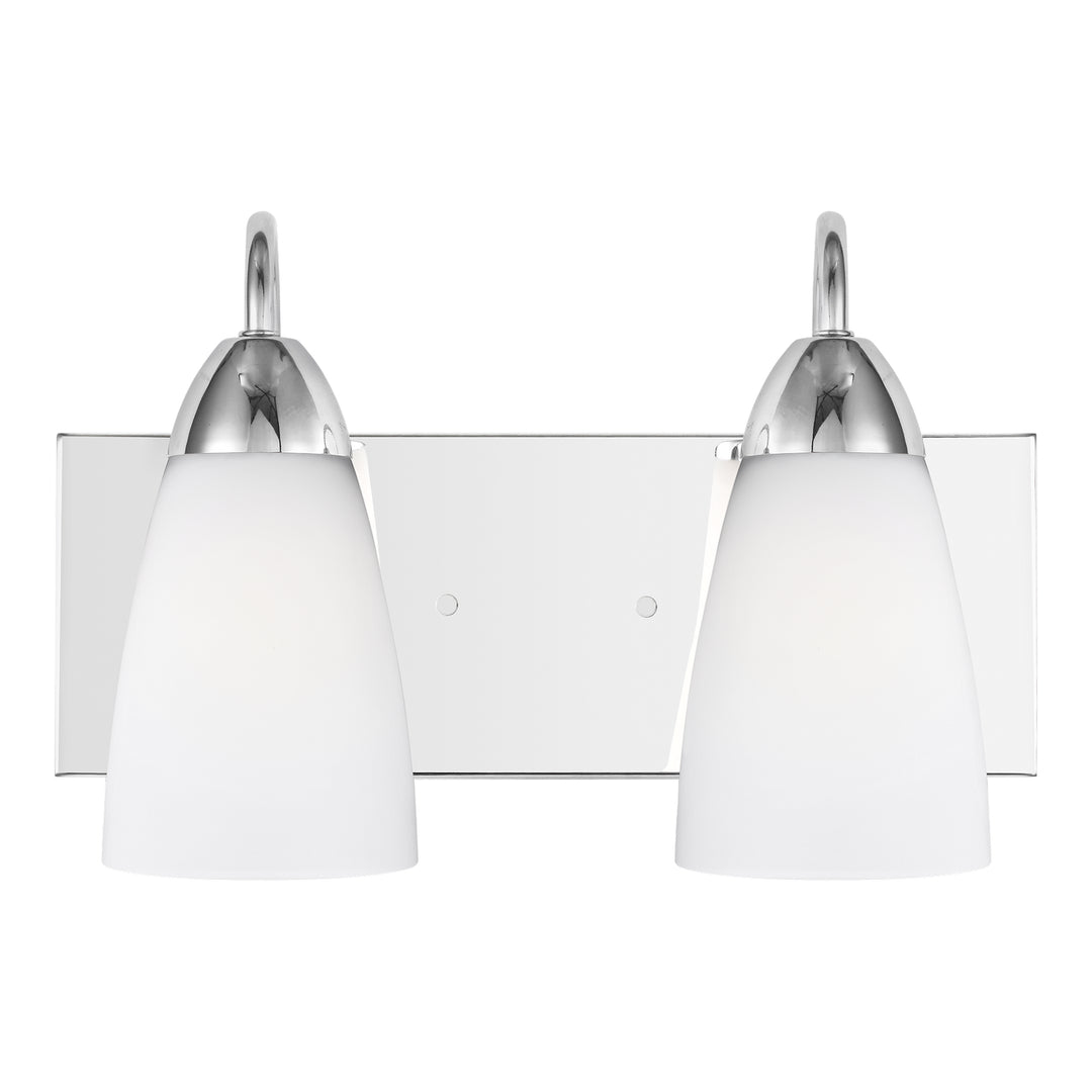 Generation Lighting Canada - 4420202-05 - Two Light Wall / Bath - Seville - Chrome